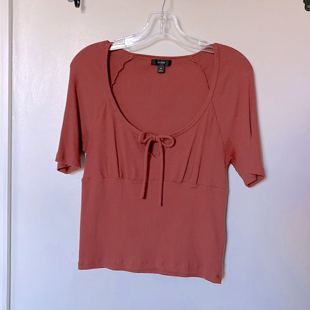 JCrew‎ ribbed shirt